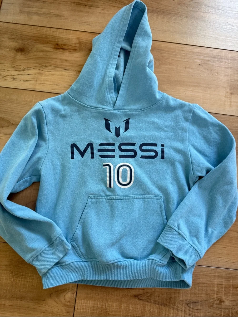 Messi Kids Light Blue Hoodie & Joggers Matching Set